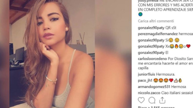 Yudi Pineda, una foto dal suo profilo Instagram.