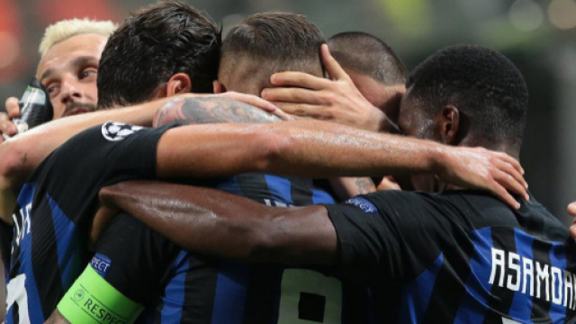 Festa Inter dopo la seconda vittoria consecutiva in Champions League