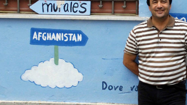 il sindaco di Riace Mimmo Lucano - Foto Adnkronos