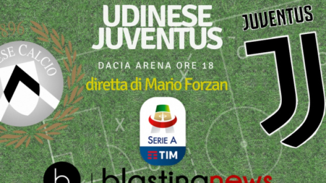 Il cartellone di blastingnews per la diretta di Udinese e Juventus
