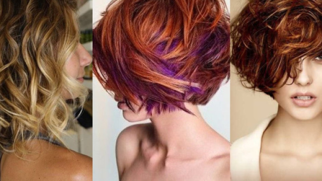 Moda capelli inverno: i tagli ricci e le sfumature del blu