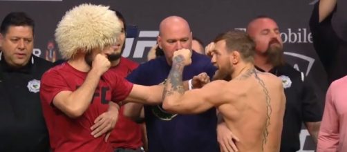 Khabib Nurmagomedov takes on Conor McGregor in the main event at UFC 229 on Saturday (Oct. 6). - [UFC / YouTube screencap]