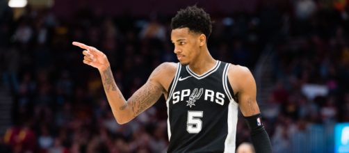 San Antonio Spurs: Dejounte Murray had quite an active July - (airalamo/Youtube screencap)