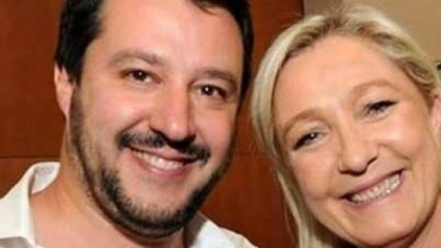 Matteo Salvini e Marine Le Pen sfidano i burocrati di Bruxelles