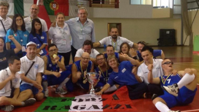 Mondiali di basket con la sindrome di Down, l'Italia &egrave; campione