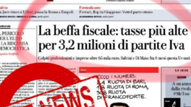 Movimento 5 Stelle: "l'aumento delle tasse per la partita iva &egrave; una fake news"