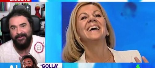 El Sevilla analiza el papel de Cospedal en Salvados en Arusitys. / LA SEXTA