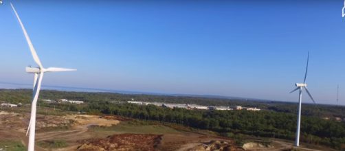 Land required for wind-energy-production was underestimated 100 times less than what is required. [image source: Great Big Story - YouTube]