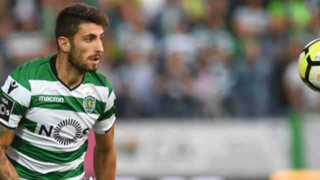Cristiano Piccini con la maglia dello Sporting Lisbona nella passata stagione