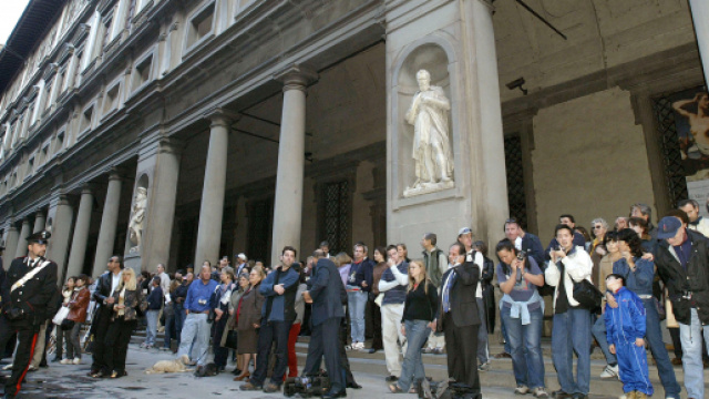 Mai pi&ugrave; code per visitare la Galleria degli Uffizi a Firenze