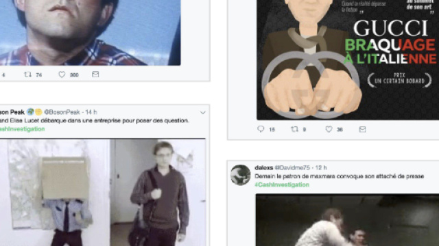 Revue de tweets lors de l'emission cash investigation