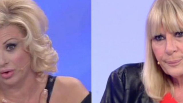 Tina e Gemma lite in studio oggi