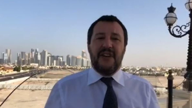 Il Ministro dell'Interno Matteo Salvini