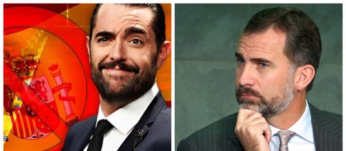 Dani Mateo y Felipe VI en imagen