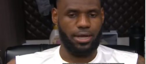 LeBron James interview. - [NBA TV / YouTube screencap]