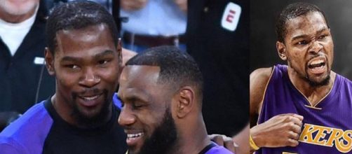 Kevin Durant may be considering a move to the Lakers as an NBA free agent. - [Lakerscentral16 / Instagram]