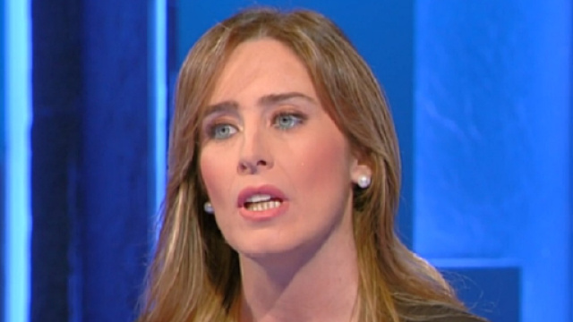Maria Elena Boschi del PD parla della fase politica