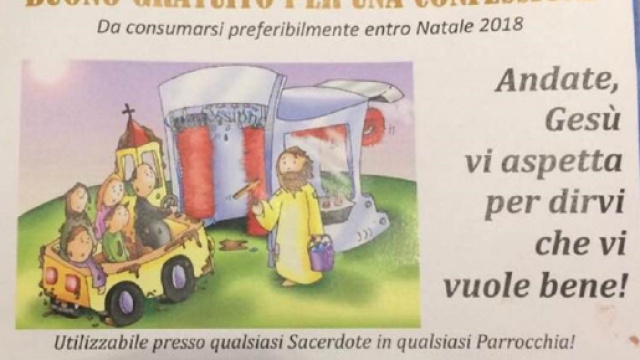 Verona: parroco distribuisce il 'buono confessione': 'Dio ci viene incontro dappertutto'