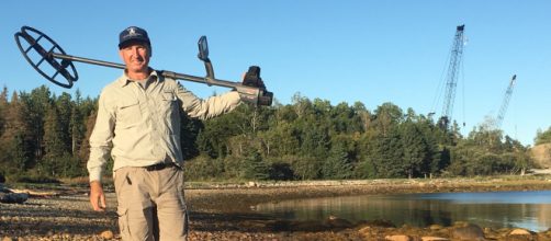 The Curse of Oak Island, Marty was surprised about his discovery and excited to find more treasure. | image ... - minelab.com