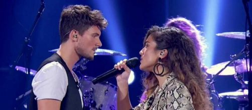Julia y Carlos Right en la Gala 2 de 'OT 2018'. / RTVE.es