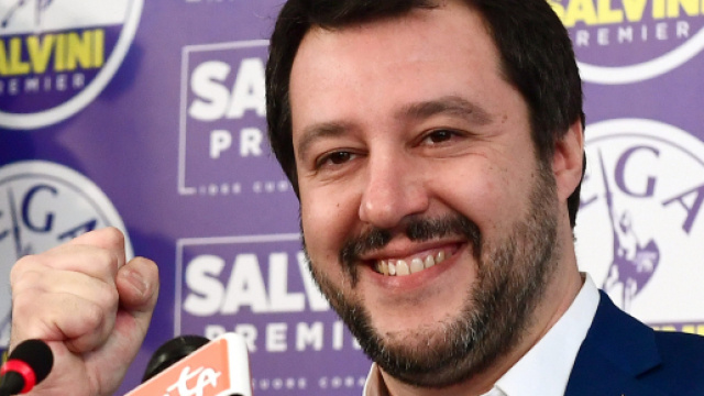 Il leader della Lega, Matteo Salvini - lavocedeltrentino.it