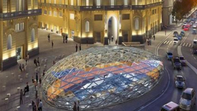 Aprir&agrave; a Napoli la stazione metro pi&ugrave; bella del mondo in Piazza Nicola Amore - Internapoli