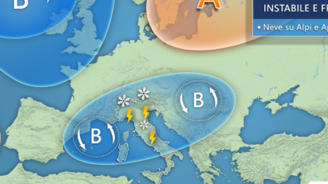 Da domenica vortice freddo e neve in montagna | Radio Lombardia - radiolombardia.it