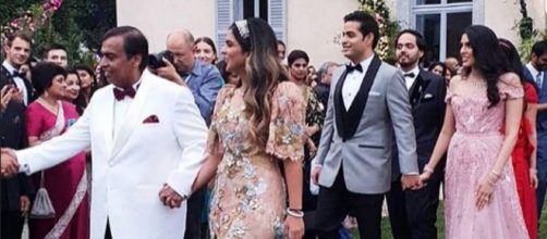 Isha Ambani&rsquo;s wedding on DEcember 12 (Image via IshaAmbani/Instagram)