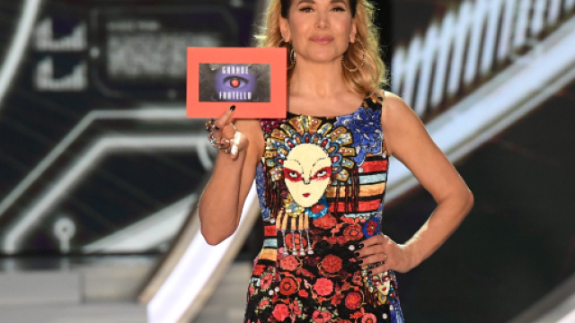 Jeremias con il figlio della D'Urso