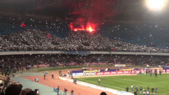Lo stadio San Paolo di Napoli inserito dalla Bbc tra i sette stadi pi&ugrave; temibili al mondo