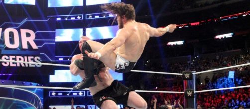 Daniel Bryan gave Brock Lesnar all he had in the Survivor Series main event. [Image via WWE/YouTube]