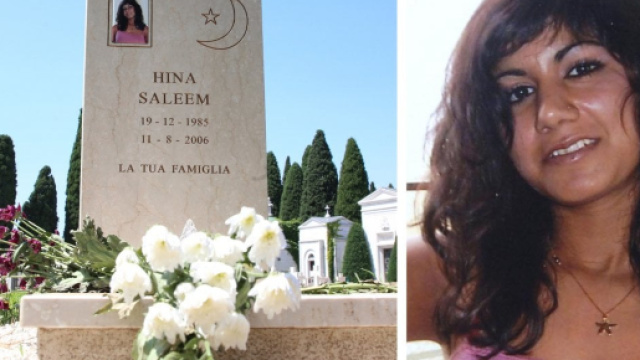 Hina Saleem, pakistana uccisa dal padre a Brescia 12 anni fa: il fratello ha rimosso la foto dalla lapide donata da un benefattore.