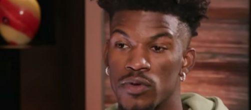 Jimmy Butler speaks about NBA trade rumors with Rachel Nichols. - [ESPN / YouTube screencap]