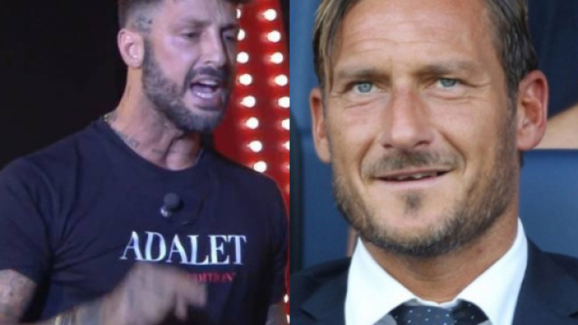 Fabrizio Corona e Francesco Totti