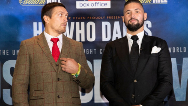 Oleksandr Usyk e Tony Bellew: sabato 10 novembre si affronteranno sul ring della Manchester Arena