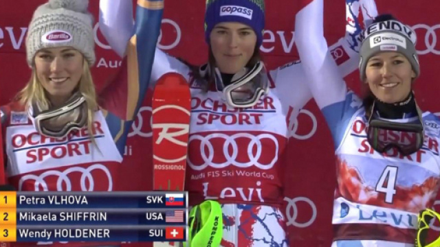 Petra Vlhov&aacute; vincitrice a Levi nel 2017