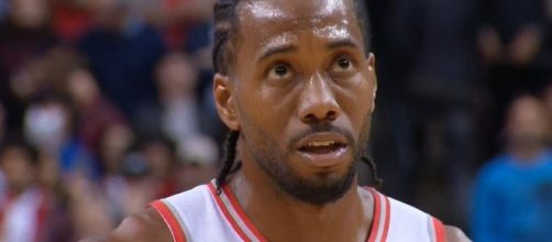 Kawhi Leonard and the Raptors have shown their issues but still hold the NBA's top record. [Image via NBA/YouTube]