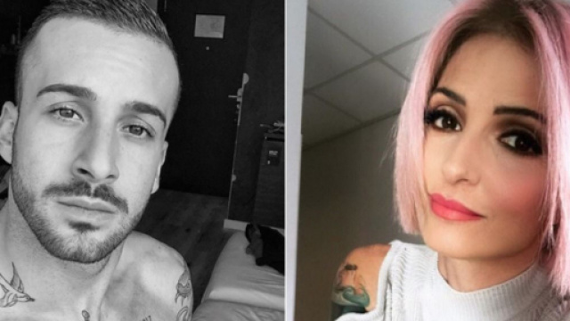 Andreas Muller e Veronica Peparini immortalati insieme a Roma.