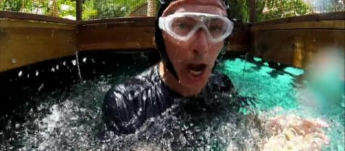 John Captain's the "Scary Rose" in third Bushtucker Trial (Image credit: I'm a Celebrity...Get Me Out of Here! /ITV Hub)