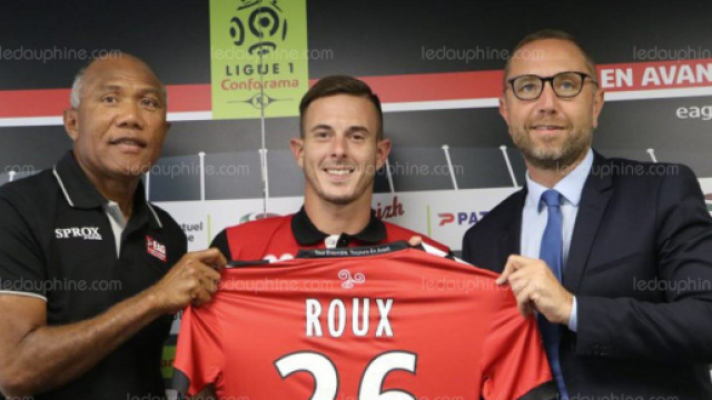 Nolan Roux l'attaquant de Guingamp
