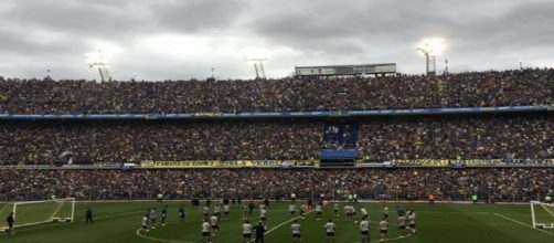 m&aacute;s de 50.000 hinchas de Boca Juniors en la pr&aacute;ctica abierta