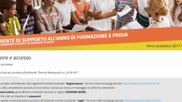Apertura Indire: registrazione e accesso