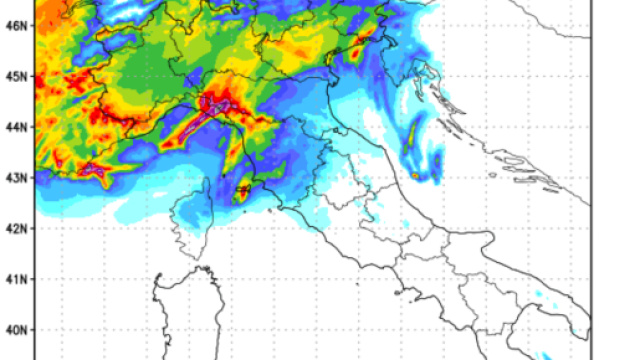 Maltempo Liguria: i violenti temporali previsti sul Tigullio in serata