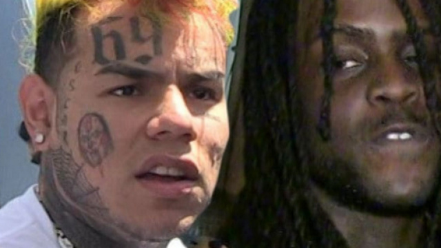 Tekashi 6ix9ine a sinistra, Chief Keef a destra