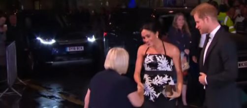 Prince Harry and Meghan Markle attend Royal Variety Performance. [Image source/Global News YouTube video]