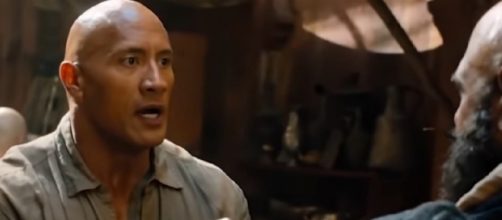 Dwayne Johnson's diet and workouts that make him what he is. [Image source/TheRichest YouTube video]