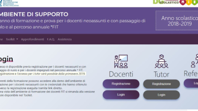 Apertura Indire: necessaria registrazione