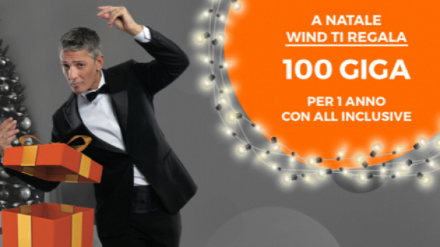 Wind regala 100 Giga per Natale