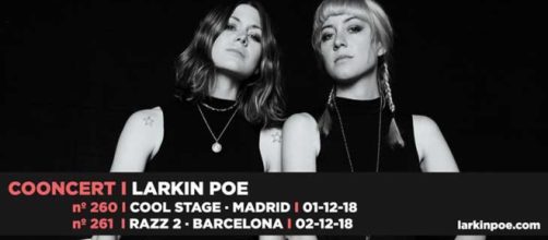 Larkin Poe estar&aacute; en Espa&ntilde;a presentando su nuevo disco