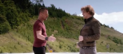 'MacGyver' co-star George Eads (left) is leaving the series. - [moviemaniacsDE / YouTube screencap]